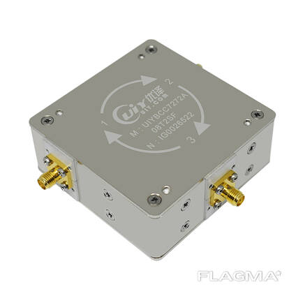 0.8 to 2.0GHz UHF Band RF Broadband Coaxial Circulator For Radio Communication