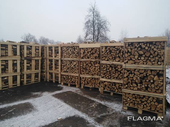 Firewood oak in boxes 2 RM