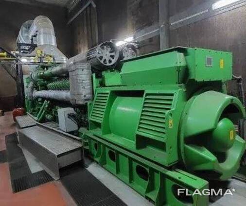 Χρησιμοποιήθηκε Jenbacher JGS 620/612 GPP, 4 MW. , 2014, αέριο πυρόλυσης