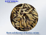 Roots and rhizomes of licorice, cut into small pieces. - photo 1