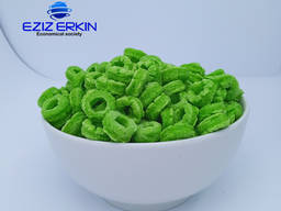 Кукурузные колечки со вкусом яблоки