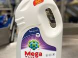 Mega Wash COLOR 4L – Υγρό απορρυπαντικό για χρωματιστά ρούχα με επαγγελματική σύνθεση κατά - фото 2