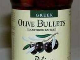 Отборные Греческие маслины Bullets