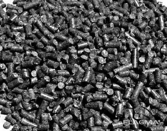 Пеллеты из лузги подсолнечника/Sunflower husk pellets