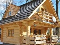 Построим красивый дом из дерева. Из привезенной ели.