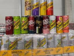 Schweppes and Dr Pepper 330ml