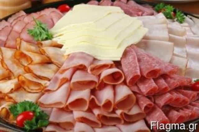 Turkey, ham, salami, bacon
