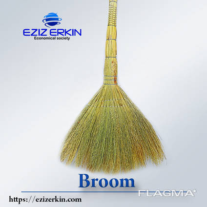 Brooms from sorghum broom