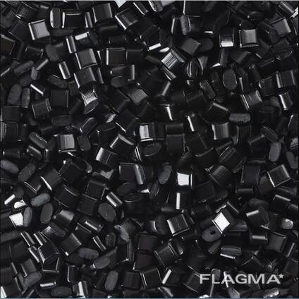 Wear Resistant Easy Machining ABS Color Black Resin Plastic ABS Granules