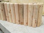 Wooden Palisades/ Poles - photo 6