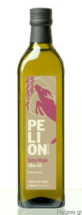 Живое оливковое масло"Pelion", extra virgin 0.75л